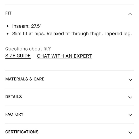 Everlane Dream Pant NWOT - Picture 5 of 7